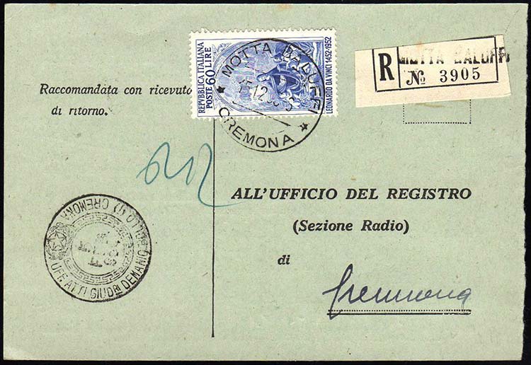 1953 - 60 lire Leonardo (687), ... 