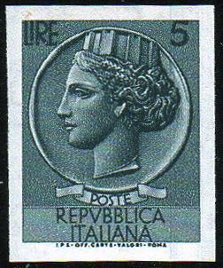 1955 - 5 lire Siracusana, ... 