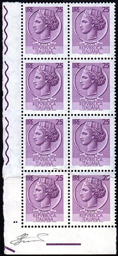 1955 - 25 lire Siracusana, ... 