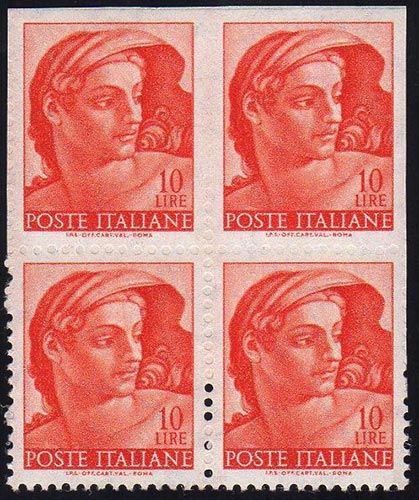 1961 - 10 lire Michelangiolesca, ... 