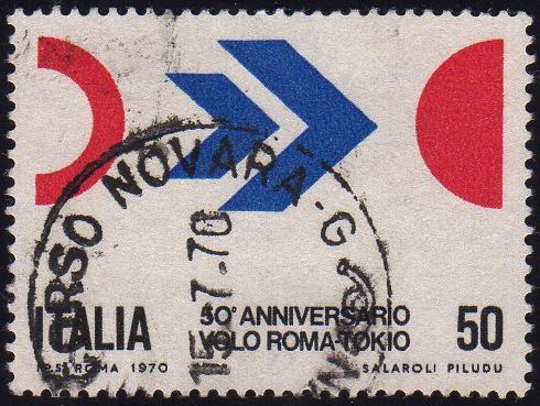 1970 - 50 lire Roma-Tokio, senza ... 