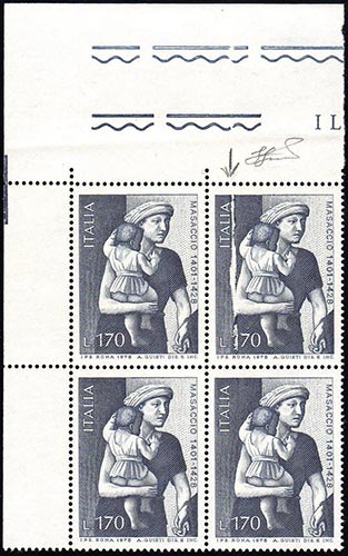 1978 - 170 lire Masaccio (1429), ... 