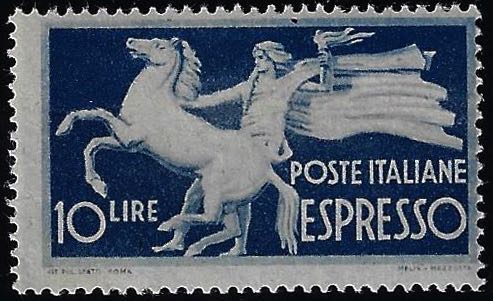 1945 - 10 lire Democratica, stampa ... 