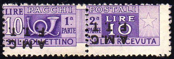 PACCHI POSTALI 1947 - 10 lire, ... 