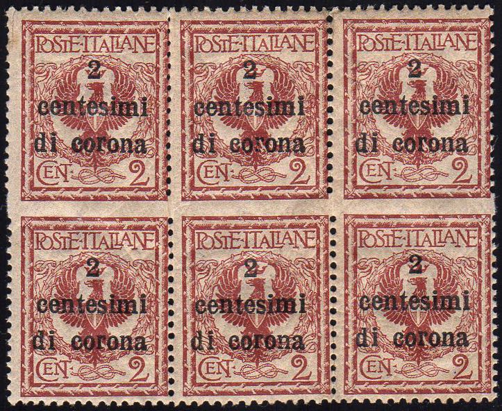 TRENTO E TRIESTE 1919 - 2 cent. su ... 