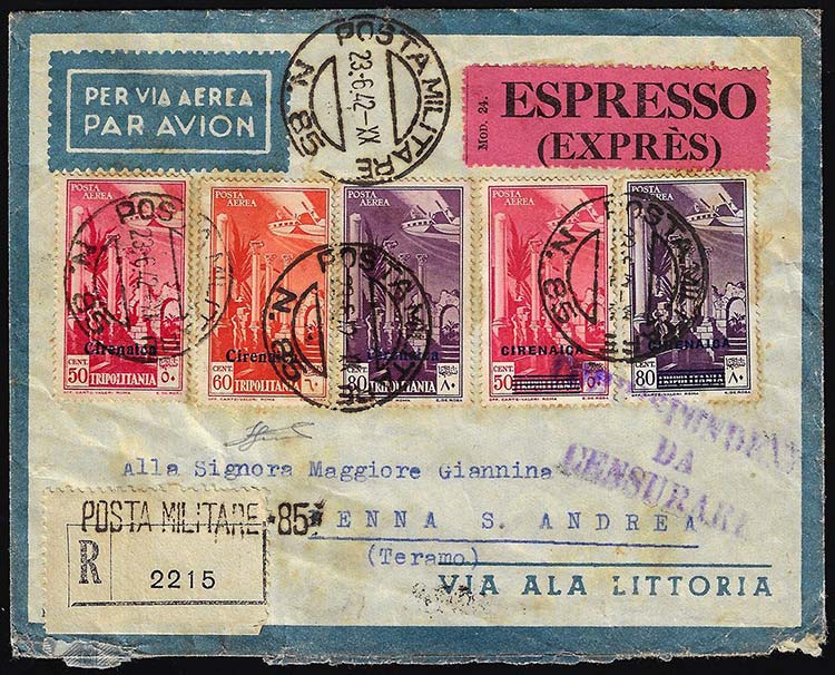 POSTA AEREA 1942 - Prima e seconda ... 