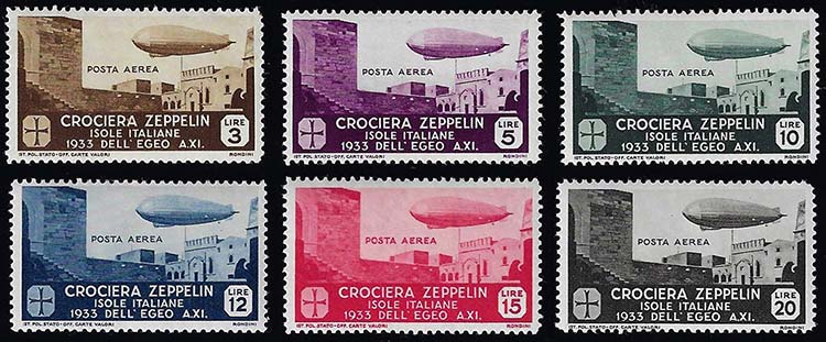 POSTA AEREA 1933 - Zeppelin ... 