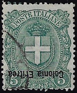 1897 - 5 cent., soprastampa ... 
