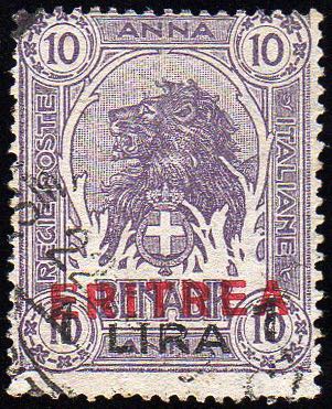 1924 - 1 lira su 10 a., ... 