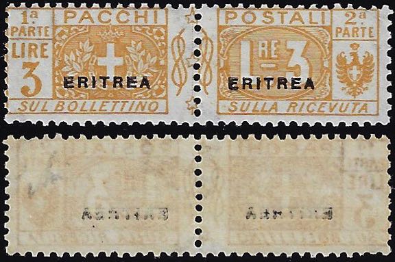 PACCHI POSTALI 1916 - 3 lire, ... 