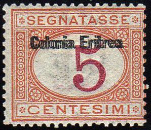 SEGNATASSE 1903 - 5 cent., doppia ... 