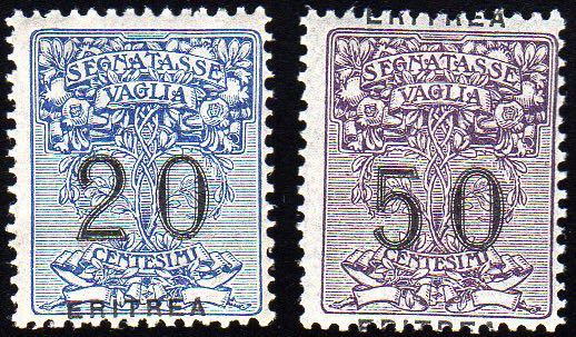 SEGNATASSE VAGLIA 1924 - 20 cent. ... 