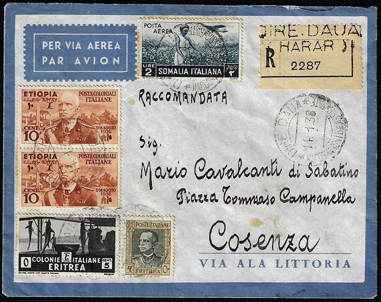 1938 - 10 cent. Vittorio Emanuele ... 