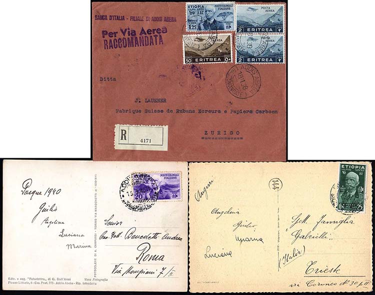 1936 - Due cartoline e un ... 