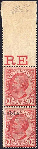 1912 - 10 cent. Leoni (4), coppia ... 