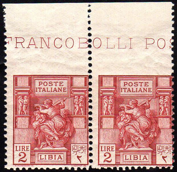 1926 - 2 lire Sibilla Libica, ... 