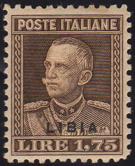 1928 - 1,75 lire soprastampato ... 
