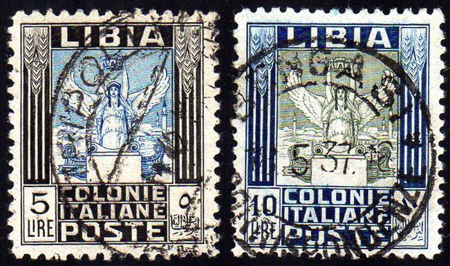 1937 - 5 e 10 lire Pittorica, ... 