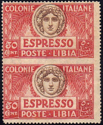 ESPRESSI 1921 - 50 cent., coppia ... 