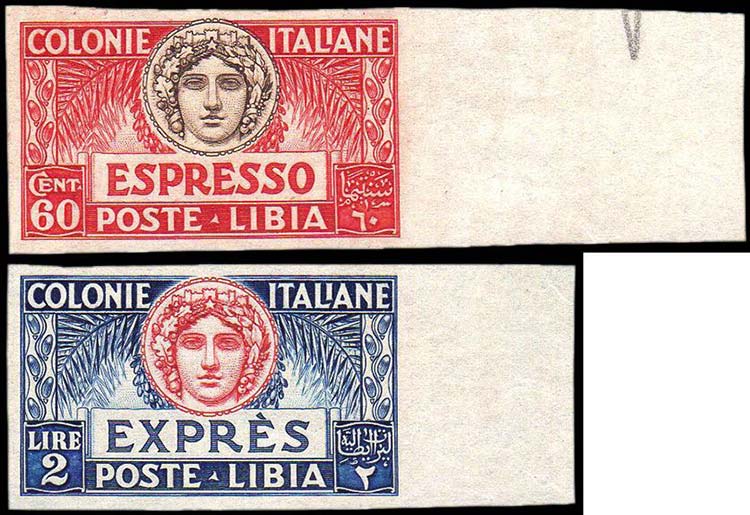 ESPRESSI 1923 - 60 cent., 2 lire, ... 