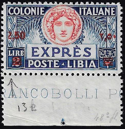 ESPRESSI 1933 - 2,50 su 2 lire, ... 