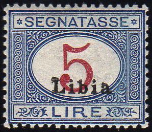 SEGNATASSE 1915 - 5 lire ... 