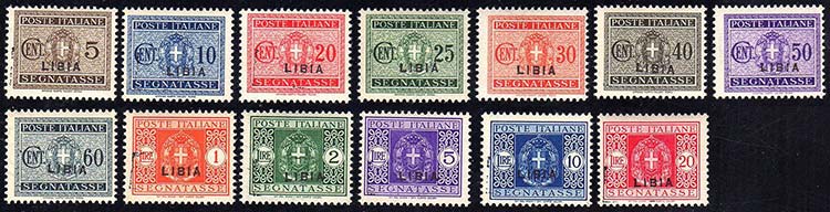 SEGNATASSE 1934 - Soprastampati ... 