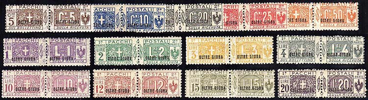 PACCHI POSTALI 1925 - Nodo di ... 