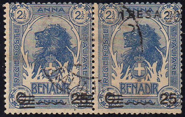 1906 - 25 cent. su 2 1/2 a. (14), ... 