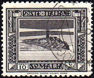 1932 - 10 cent. Pittorica, dent. ... 
