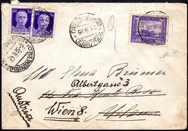 1935 - 50 cent. Pittorica (175), ... 