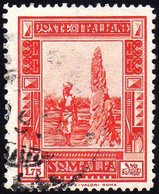 1932 - 1,75 lire Pittorica, dent. ... 