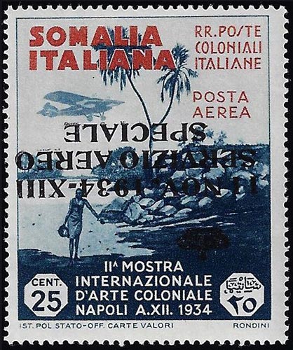 SERVIZIO AEREO 1934 - 25 cent. ... 