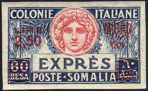 ESPRESSI 1926 - 2,50 lire su 60 b. ... 