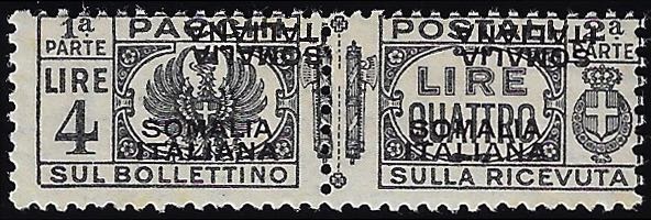 PACCHI POSTALI 1928 - 4 lire, ... 