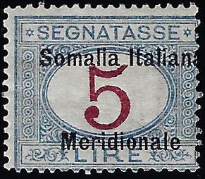 SEGNATASSE 1906 - 5 lire ... 