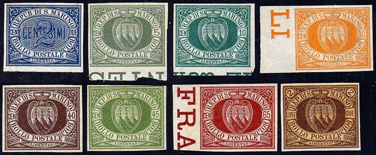 1892/94 - Cifra e stemma, prove ... 