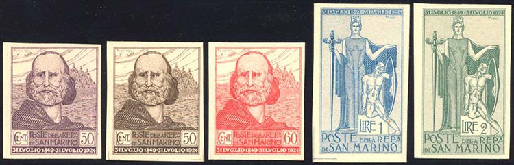1924 - Garibaldi (98/102), prove ... 