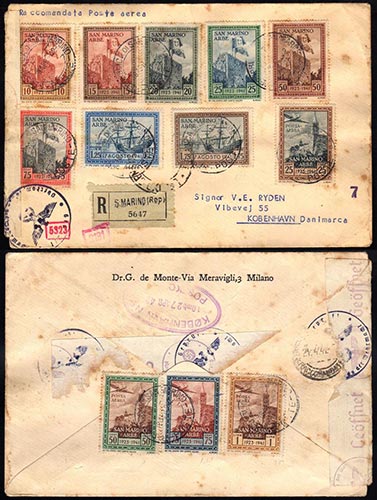 1942 - Arbe, dodici valori ... 