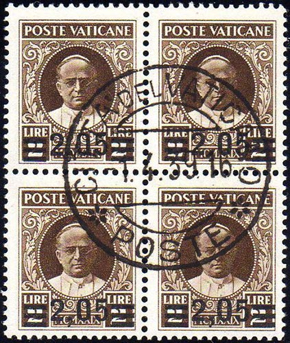 1937 - 2,05 su 2 lire Provvisoria, ... 