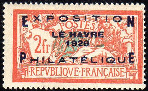 FRANCIA 1929 - 2 fr. Le Havre ... 
