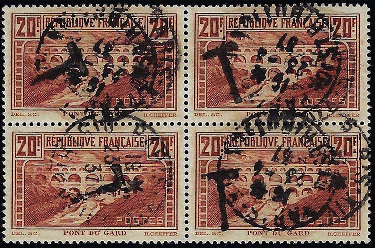 FRANCIA 1929 - 20 fr. PONT DU ... 