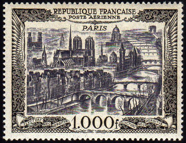 FRANCIA POSTA AEREA 1950 - 1.000 ... 