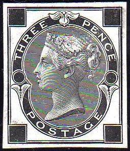 GRAN BRETAGNA 1865 - 3 p. Regina ... 