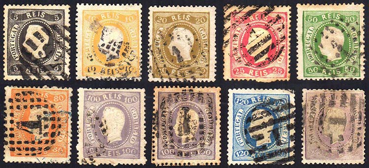 PORTOGALLO 1867/70 - Re Luigi I, ... 