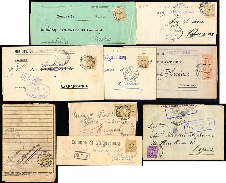 OCCUPAZIONE AMERICANA AMGOT ... 