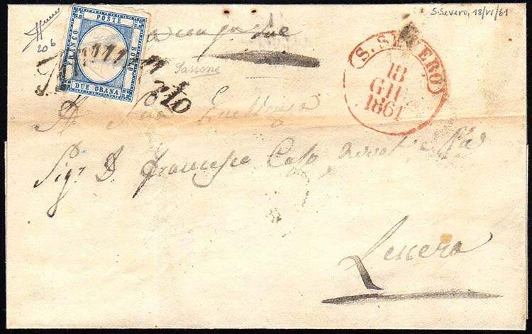 SAN SEVERO, svolazzo + cerchio ... 