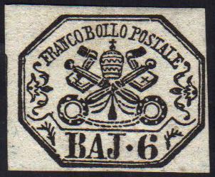 1852 - 6 baj grigio perla (7Aa), ... 