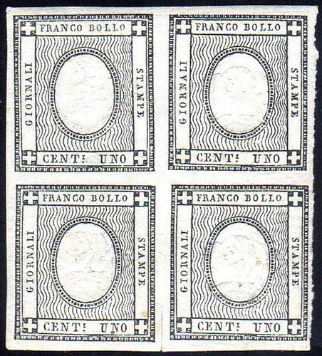 1861 - 1 cent. errore di cifra 2 ... 