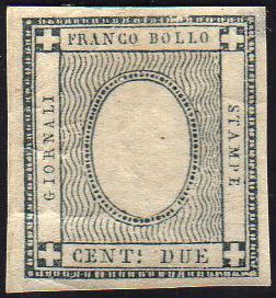 1861 - 2 cent. grigio verdastro, ... 